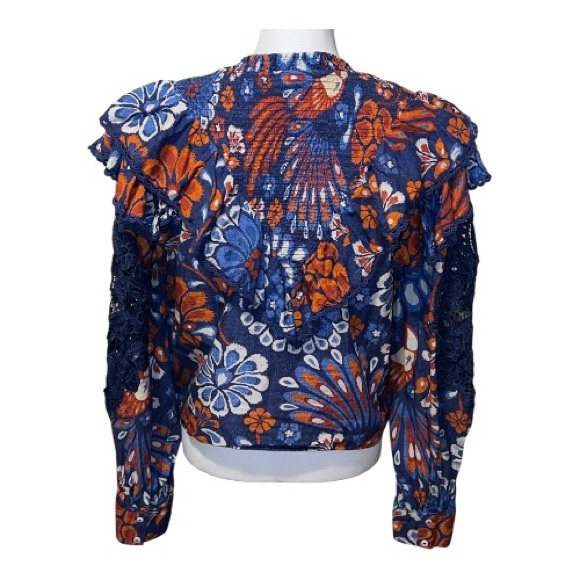 FARM Rio blouse size large - Picture 5 of 13